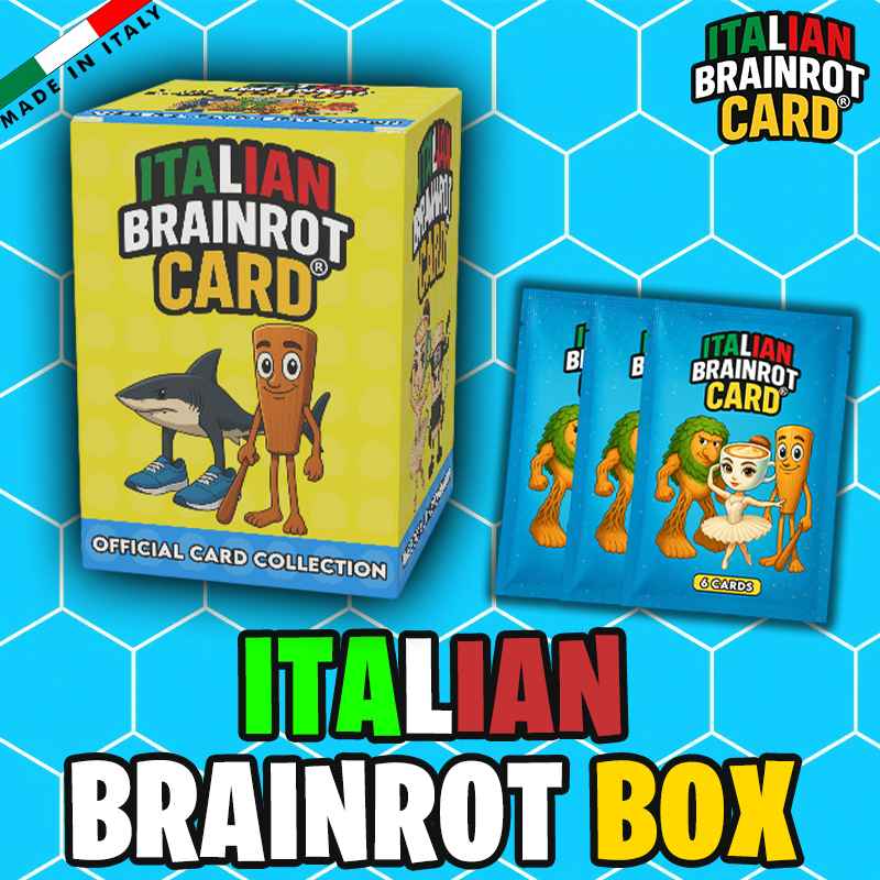 BOX ITALIAN BRAINROT CARD ® - Official Trading Card Game - TCG