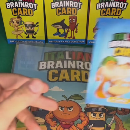 STARTER PACK di ITALIAN BRAINROT CARD ® - Official Trading Card Game