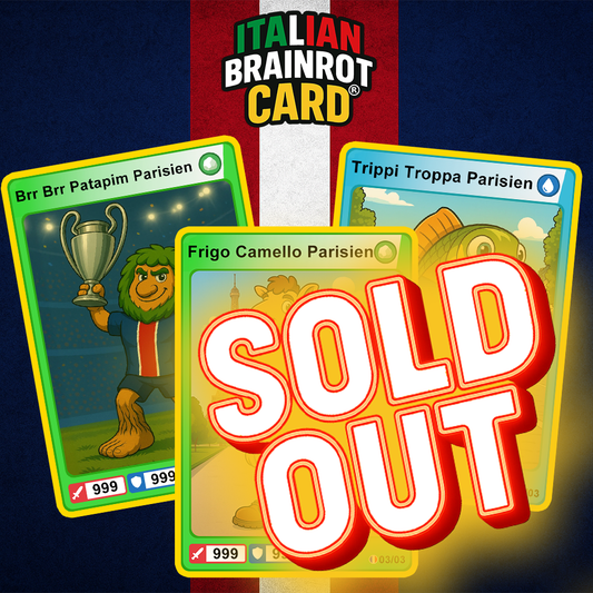[Pre-order] ITALIAN BRAINROT Booster Pack - Official Trading Card Game - TCG