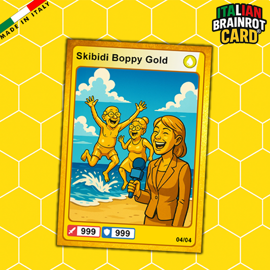 Skibidi Boppy Limited Edition di Italian Brainrot Card