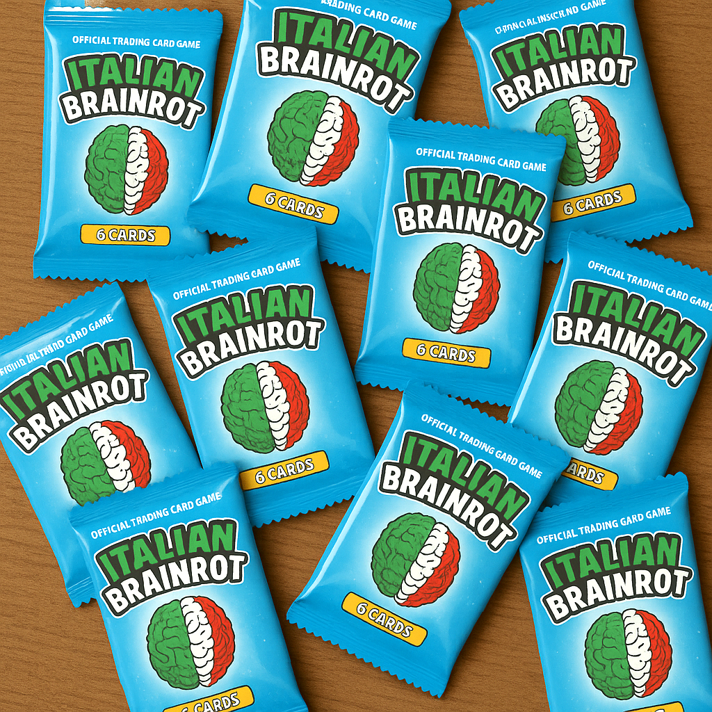 [Preordine] Bustina di ITALIAN BRAINROT - Official Trading Card Game - TCG